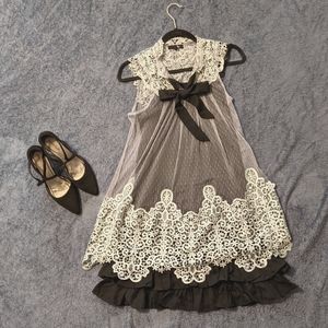 Little Black Lace dress Small
